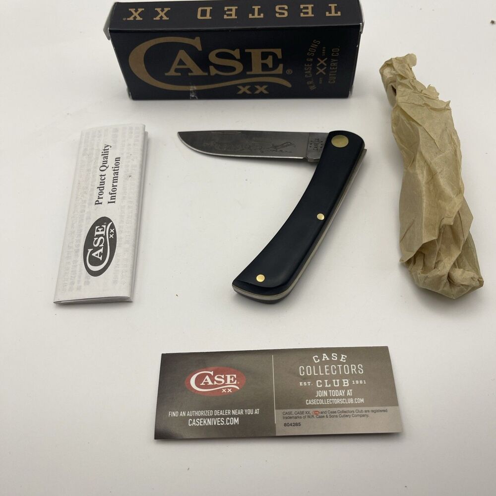 Case XX Sod Buster Jr Folding Knife 3.63" Stainless Steel Blade Synthetic Handle